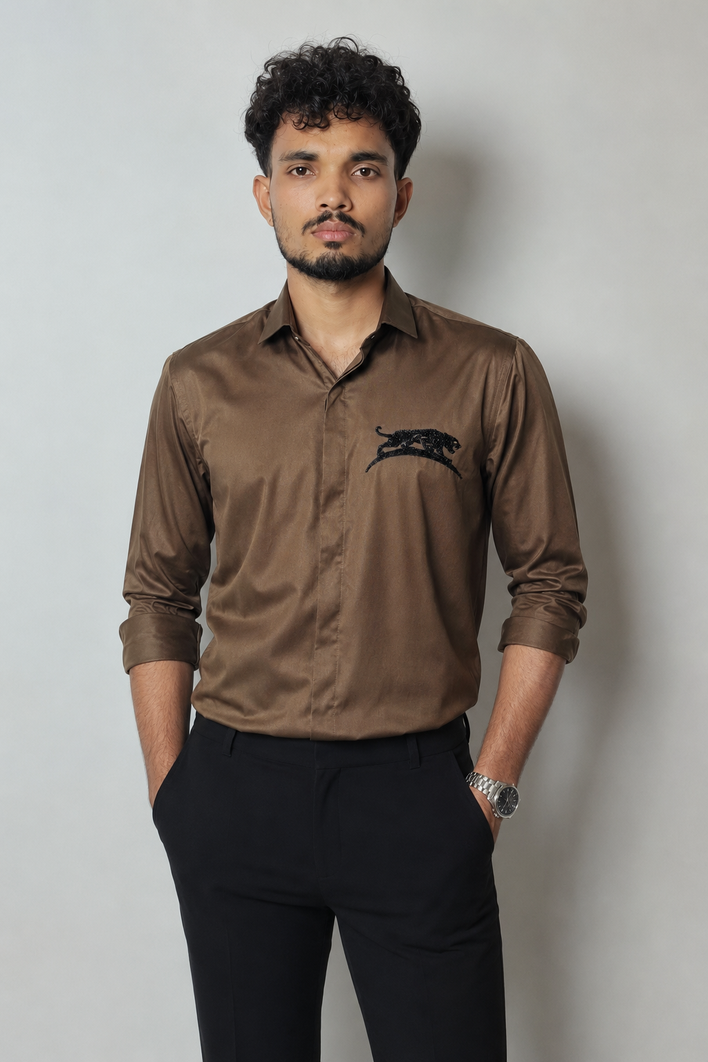 Leopard Pocket Square